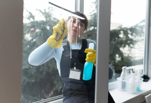 Nettoyage de vitres intérieures et extérieures à Lesmont